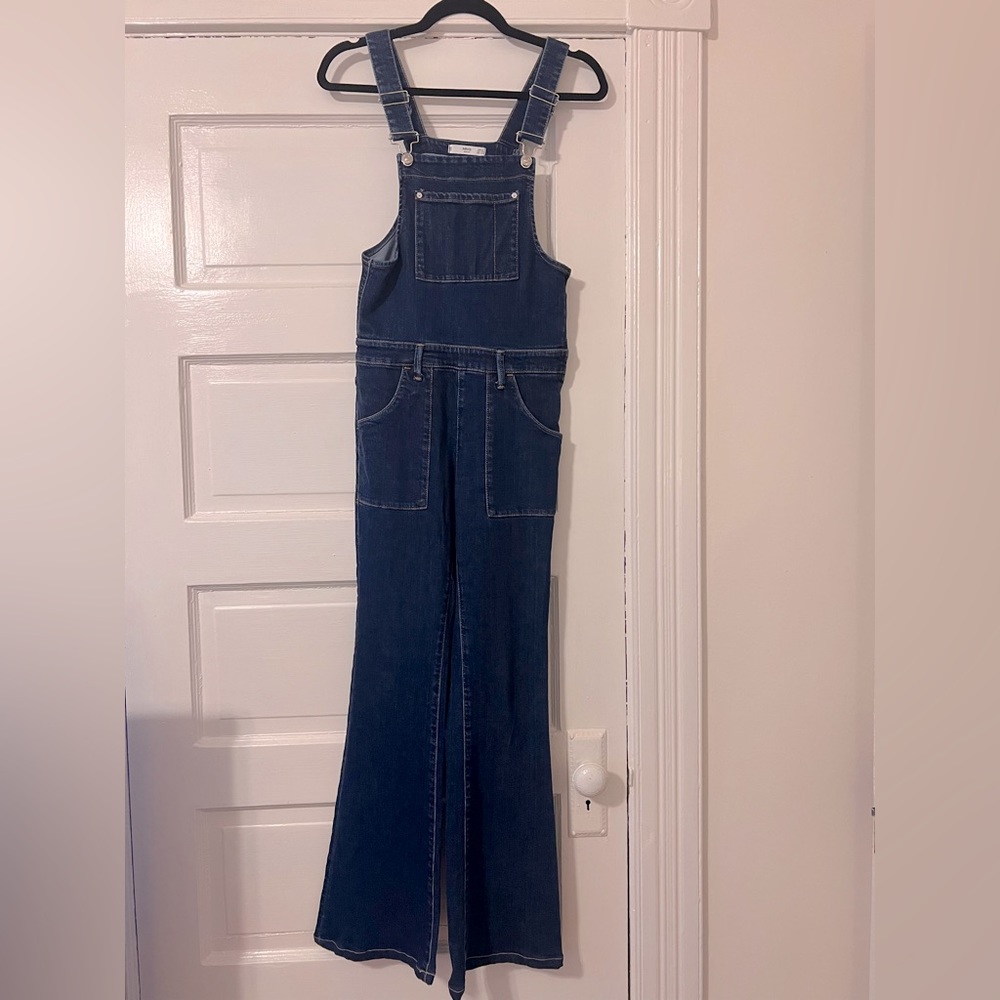 Mango denim overalls